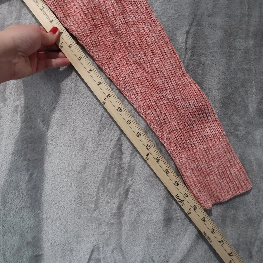 Lane Bryant Sweater Womens 22/24 Pink Knit V Neck Long Sleeve Cardigan Pullover - Picture 9 of 12